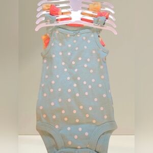 Carter's Baby Girl 3 Piece Bodysuits-NWOT